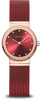 Orë dore për femra Bering Classic 10126-363, e kuqe