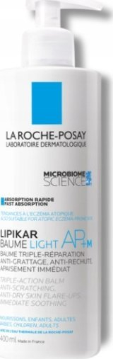 Balsam trupi La Roche-Posay Lipikar Baume Light AP-M, për lëkurë të thatë dhe të ndjeshme, 400 ml