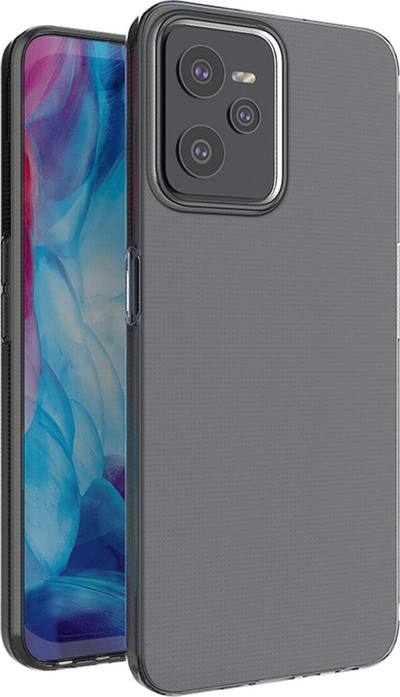 Futrollë xhel TPU për Realme C35, ultra e hollë, transparente, e tejdukshme