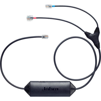 Përshtatës Jabra EHS për pajisje Avaya, i zi