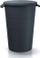 Kosh plehrash plastike Prosperplast SMOOTH, 120L, me doreza, ngjyrë antracit