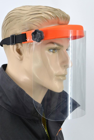 Helmetë mbrojtëse AWTools, e portokalltë  AW01008