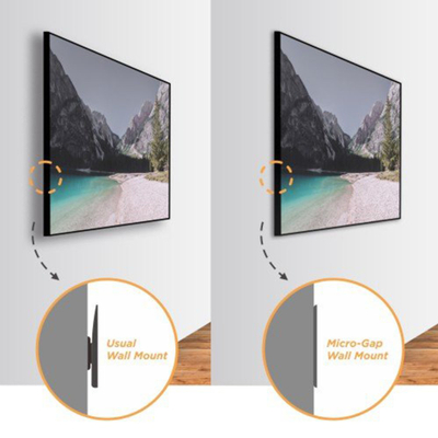 Mbajtëse muri për TV Maclean MC-837, 49-75", e zezë