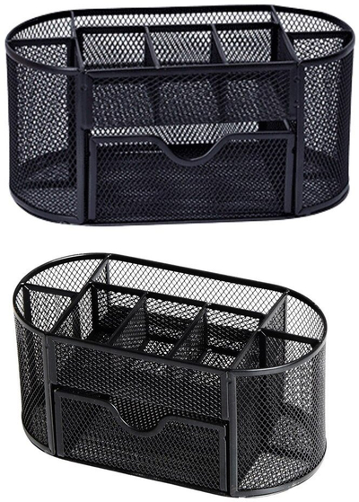 Rregullues zyre Leantoys Metal Office Organizer, metal, i zi