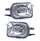 Светла за магла Mercedes Benz CLK C209 W203 SLK R170, сет, халоген HB4, crystal clear chrome
