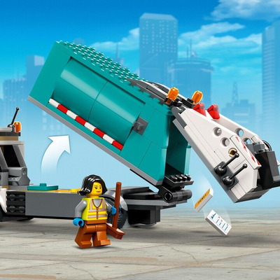 Set LEGO® City 60386 Garbage truck, 261 pjesë