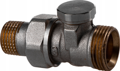 Valvul kthimi Comap Straight, 1/2"-M22, rregullim prurjeje, e nikluar