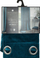 Perde blackout me rrjetë Atmosphera La Dolce Vita Velvet, 140 x 260 cm, blu petrol