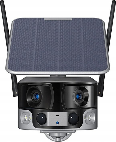 Kamerë diellore Viking PRIME WiFi, 4K, 180°, e bardhë