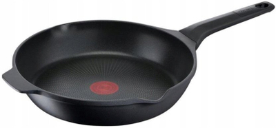 Tavë Tefal Delicio Diffusion Base Cast Pan, 24 cm, veshje jo ngjitëse, e zezë