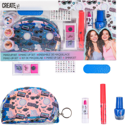 Set kozmetike për kalamaj Canenco Create it Toiletry Bag, me aksesorë, me ngjyra të ndryshme