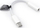 Adapter audio USB Type C në 3.5mm, për kufje, i bardhë