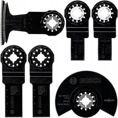 Set tehe multifunksionale Bosch DIY 2608664677 Starlock, 6 copë, për dru dhe metal