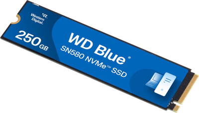Disk SSD WD SN580, 250GB, M.2 2280 PCI-E x4 Gen4 NVMe