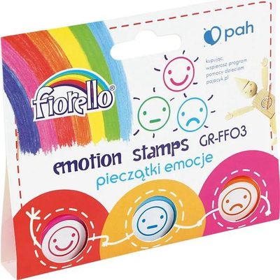 Set vula Fiorello Emotions GR-FF03, 3 copë, për kalamaj, shumëngjyrësh