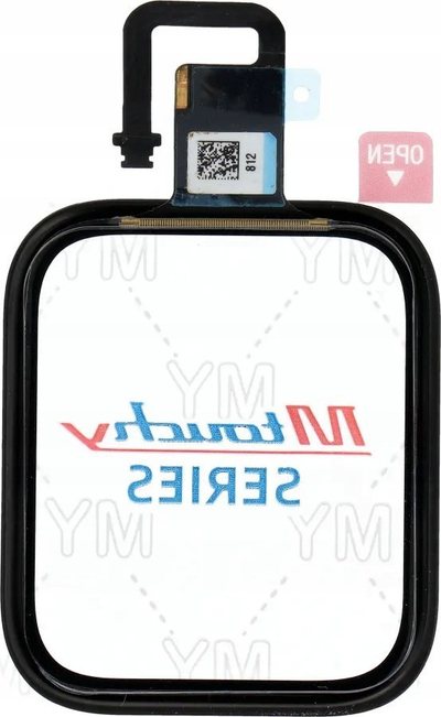 Ekran me prekje MUSTTBY për Apple Watch Series 6 44mm, me OCA, i zi