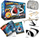 Set edukativ Amo Toys Abacus VR Steam Lab Shark Lab, VR, paleontologji, shumëngjyrësh