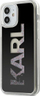 Kapak telefoni Karl Lagerfeld KLHCP12SKLMLBK, për iPhone 12 Mini 5.4", logo me shkëlqim, i zi