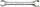 Çelës fiks gjysmë i hapur Yato YT-0136, 11x12mm, çelik, argjendtë