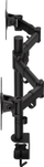 Mbajtëse tavoline Endorfy Atlas Double për 2 monitorë, 27", e zezë