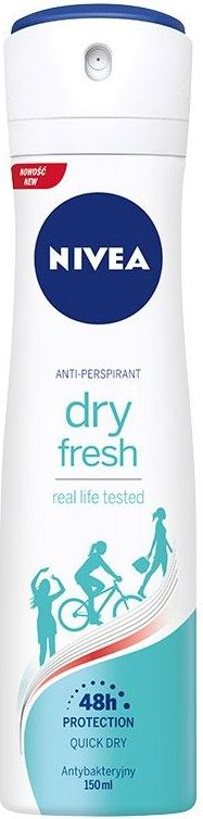 Deodorant sprej për femra Nivea Dry Fresh, 150 ml