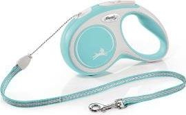 Litar automatik për qen Flexi New Comfort, S, 5 m, i kaltër