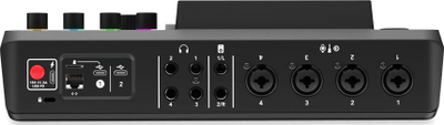 Аудио миксер Rode Rodecaster Pro II, студио за снимање, екран на допир, црн