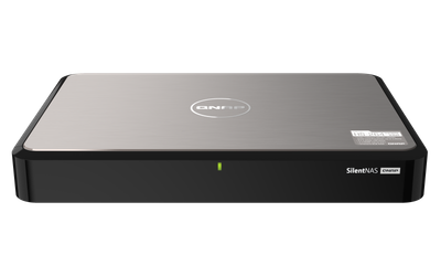 Server skedarësh Qnap HS-264-8G, 8GB RAM, 2.5GbE, i zi