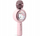 Mikrofon karaoke Hello Kitty Sing Along, LED, Bluetooth, rozë