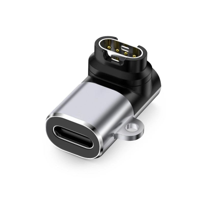 Adapter karikimi Tech-Protect Ultraboost, USB‑C në Garmin, 5W, gri