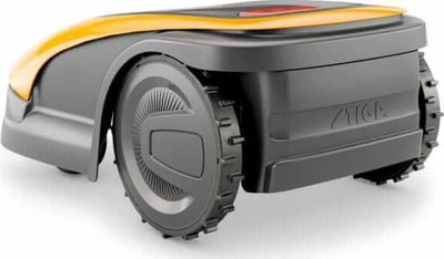 Robot kositës Stiga Stig 600, 600 m², bateri 2.5 Ah, i verdhë