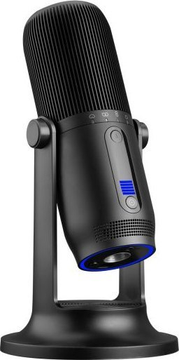 Mikrofon USB Thronmax MDrill One, 16 bit 48 kHz, me qëndrus, i zi