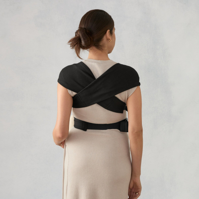 Mbajtëse bebe Ergobaby Embrace, ergonomike, për të porsalindur, e zezë