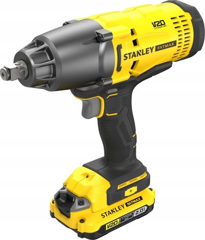 Çelës goditës me bateri Stanley FATMAX SFMCF900B, 18V, 475Nm 1/2", i verdhë