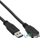 Kabllo USB InLine 35420, USB 3.0 A në Micro B, 2 m, e zezë