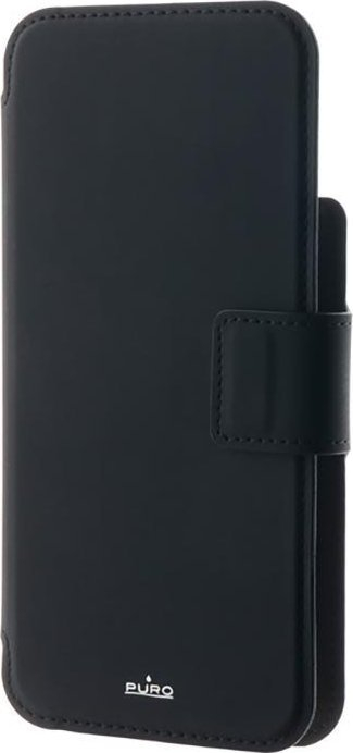 Këllëf folio Puro MagSafe, për iPhone 14 Plus dhe 12 Pro Max, i zi