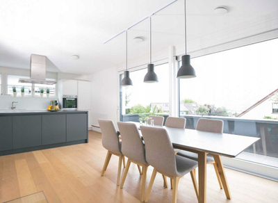 Дифузор за воздух Zehnder Luna S125, довод на воздух, бел