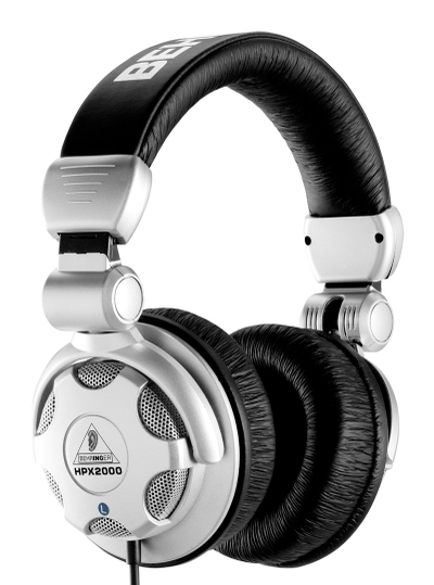 Kufje Behringer HPX2000, me kabëll, të zeza/të argjendta