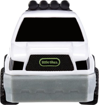 Veture lodër Little Tikes Crazy Fast 4x4 Truck, pull back, plastik, e bardhë