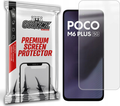 Fletë mbrojtëse ekrani Grizz PaperScreen për Xiaomi Poco M6 Plus, anti-fingerprint, mat, transparente