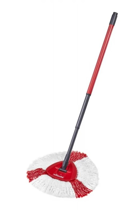 Refill për mop Vileda Turbo 2in1, koka zëvendësuese, për dysheme të forta, e bardhë