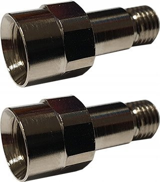 Reduktor për tub baterie, fije M8 në M10, 30mm, set 2 copë