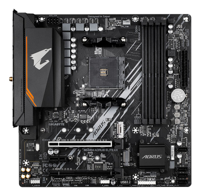Pлоча Gigabyte B550M AORUS ELITE AX, лежиште AM4, DDR4, mATX