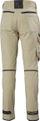 Pantallona pune Helly Hansen Kensington Service Pant, me elasticitet 4-way, me përforcime Cordura, gri e çelët