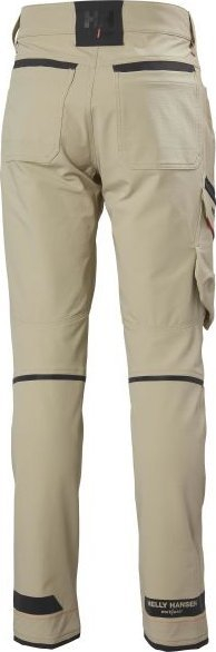 Pantallona pune Helly Hansen Kensington Service Pant, me elasticitet 4-way, me përforcime Cordura, gri e çelët
