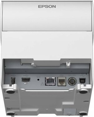 Printer termik POS Epson TM-T88VII, 180 x 180 DPI, 80mm, i bardhë