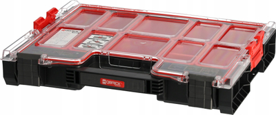 Set organizimi veglash Qbrick System Pro 5n1 Multi Box, me karrocë, që s’e kap uji, ngjyrë e zezë