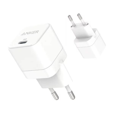 Karikues Anker PowerPort III A2149G21, 1x USB-C, 2.2A, i bardhë