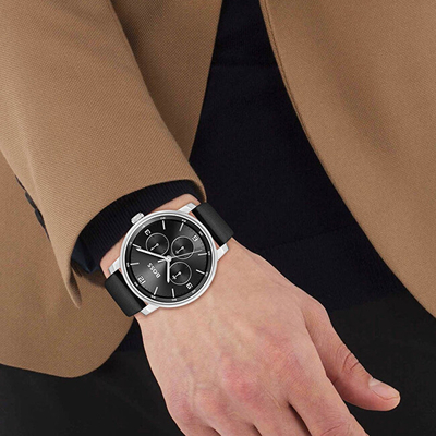 Orë burrash Hugo Boss Contender 1514125, e zezë