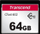 Kartë memorie Transcend CFX602, 64GB, CFast 2.0, e zezë